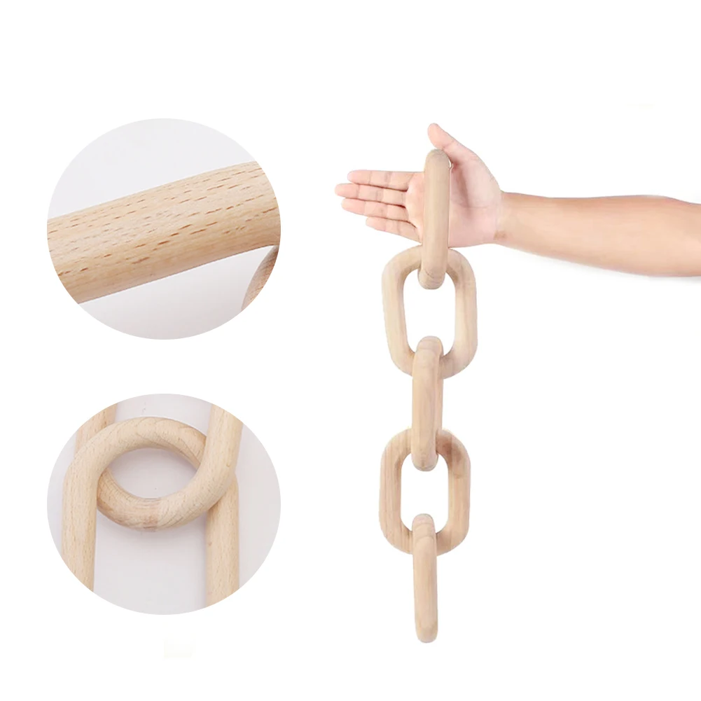 Ornament 5 Link Coffee Table Natural Long Wood Chain Home Decor Farmhouse Crafts
Ornament 5 Link Coffee Table Natural Long Wood Chain Home Decor Farmhouse Crafts