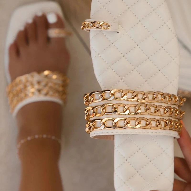 Шлепанцы женские, летние, с переплетением, с цепочкой, сексуальные, на квадратном каблуке, размера плюс, 43
Шлепанцы женские, летние, с переплетением, с цепочкой, сексуальные, на квадратном каблуке, размера плюс, 43