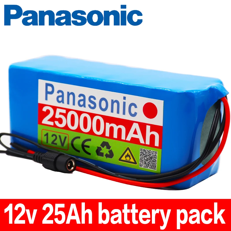 Panasonic 3S8P 18650 Battery pack Large capacity 12v 25Ah 18650 lithium battery protection board for inverter miner light+BMS
Panasonic 3S8P 18650 Battery pack Large capacity 12v 25Ah 18650 lithium battery protection board for inverter miner light+BMS