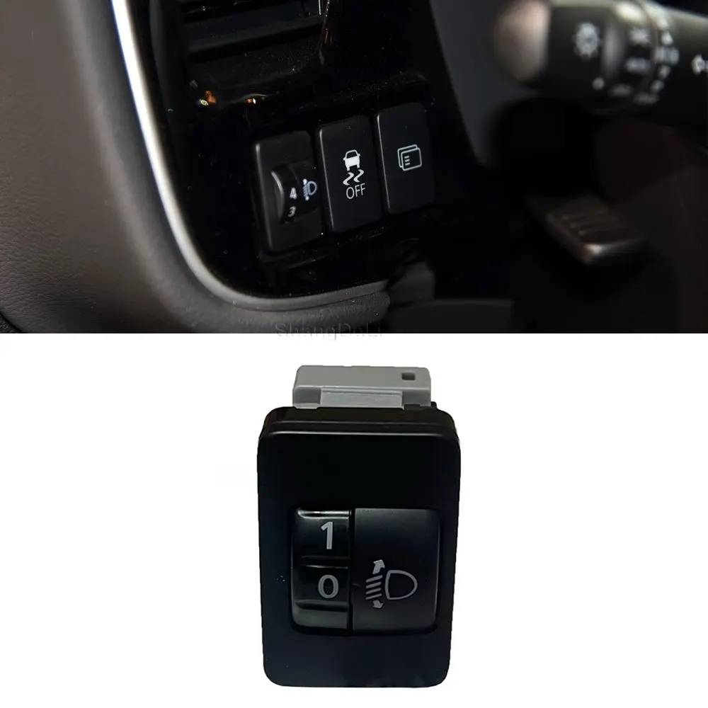 1PC Car Headlamp Leveling Push Button Switch With Connection Wire Switch For Mitsubishi Outlander xpander
1PC Car Headlamp Leveling Push Button Switch With Connection Wire Switch For Mitsubishi Outlander xpander