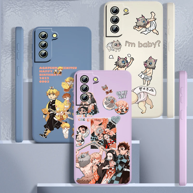 Anime ghost killing blade cute pattern For Samsung Galaxy S22 S21 S20 FE S10 Note 20 10 Ultra Lite Plus Liquid Rope Phone Case
Anime ghost killing blade cute pattern For Samsung Galaxy S22 S21 S20 FE S10 Note 20 10 Ultra Lite Plus Liquid Rope Phone Case