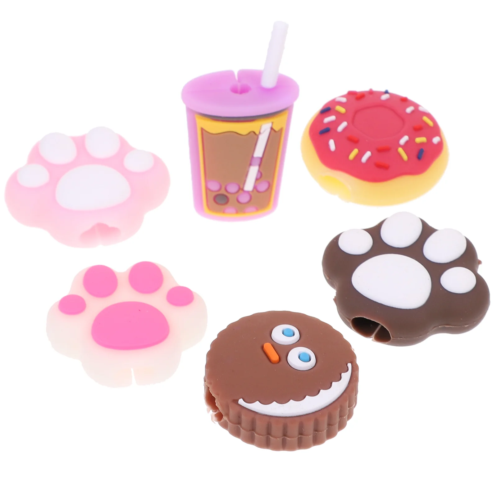 6pcs Portable Lovely Cartoon Data Line Protectors Cord Protector Cable Protective Sleeve Cable Protectors
6pcs Portable Lovely Cartoon Data Line Protectors Cord Protector Cable Protective Sleeve Cable Protectors