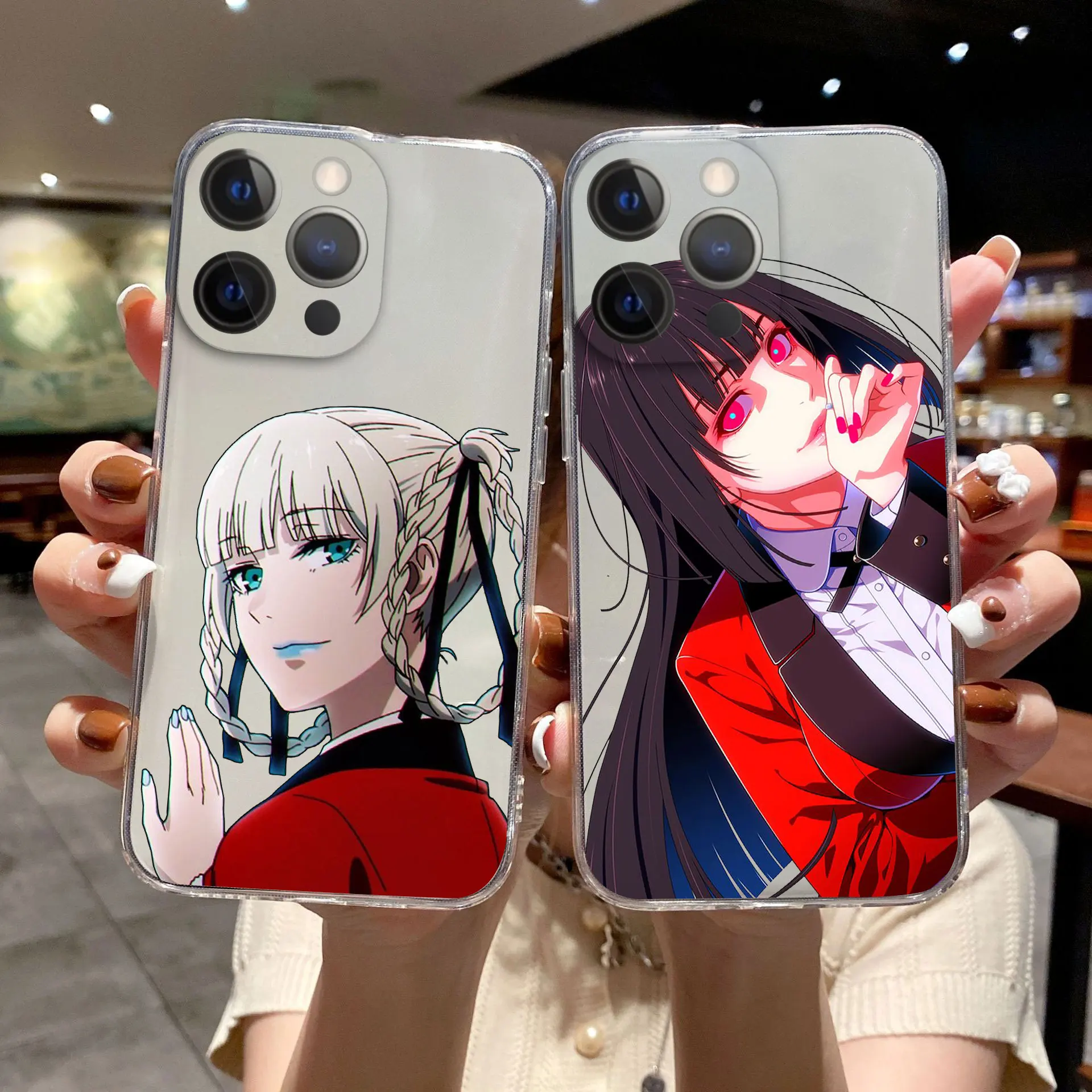 Japanese Anime Kakegurui Jabami Yumeko Phone Case for iPhone 13 12 11 Pro Max X Xs Xr 6 6s 8 7 Plus 13Mini Clear Silicone Cover
Japanese Anime Kakegurui Jabami Yumeko Phone Case for iPhone 13 12 11 Pro Max X Xs Xr 6 6s 8 7 Plus 13Mini Clear Silicone Cover