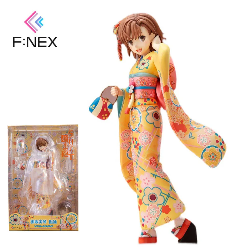 Original Stock 1/7 F:NEX Mikoto Misaka Toaru Kagaku No Railgun T Furisode Ver PVC Action Figure Anime Model Toys Collection Gift
Original Stock 1/7 F:NEX Mikoto Misaka Toaru Kagaku No Railgun T Furisode Ver PVC Action Figure Anime Model Toys Collection Gift