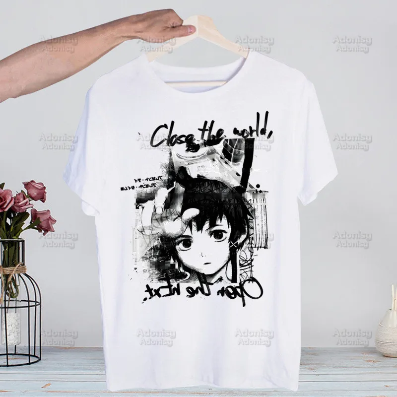 Serial Experiments Lain T Shirt Men Shirts Quality Summer Japan Anime Iwakura Manga Top Tshirts Short Sleeves Tees T-Shirt
Serial Experiments Lain T Shirt Men Shirts Quality Summer Japan Anime Iwakura Manga Top Tshirts Short Sleeves Tees T-Shirt