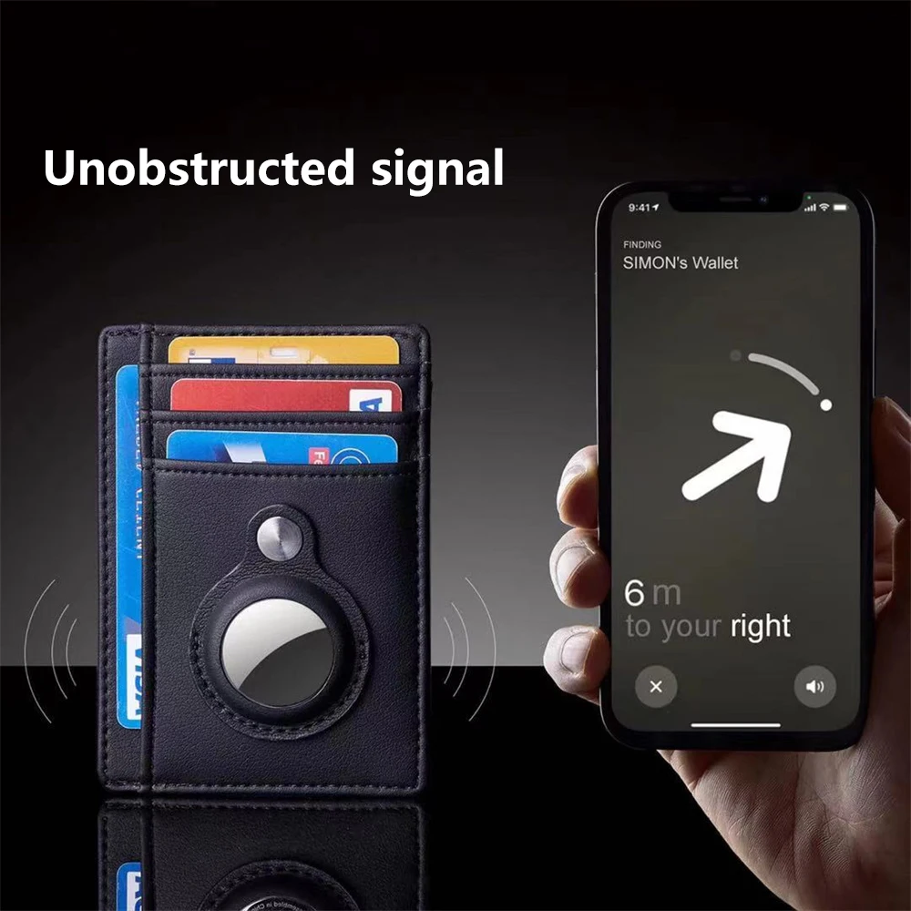 Leather For AirTag Wallet Card Protective Case Shockproof Anti Scratch Fall Protect Shell Cover For Apple AirTags Track Hot
Leather For AirTag Wallet Card Protective Case Shockproof Anti Scratch Fall Protect Shell Cover For Apple AirTags Track Hot