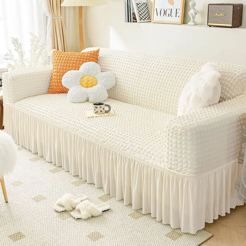 Large Skirt Sofa Cover Four Seasons Universal Anti Slip Bubble Sands for Two Released Full Coverage Elastic Sofa Cover
Large Skirt Sofa Cover Four Seasons Universal Anti Slip Bubble Sands for Two Released Full Coverage Elastic Sofa Cover