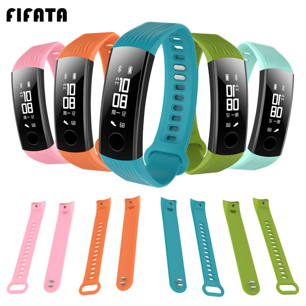 FIFATA Silicone Sport Band Smart Bracelet Strap For Honor Band 3 Wrist Straps Replacement Watchband For Huawei Honor 3 Accessory
FIFATA Silicone Sport Band Smart Bracelet Strap For Honor Band 3 Wrist Straps Replacement Watchband For Huawei Honor 3 Accessory