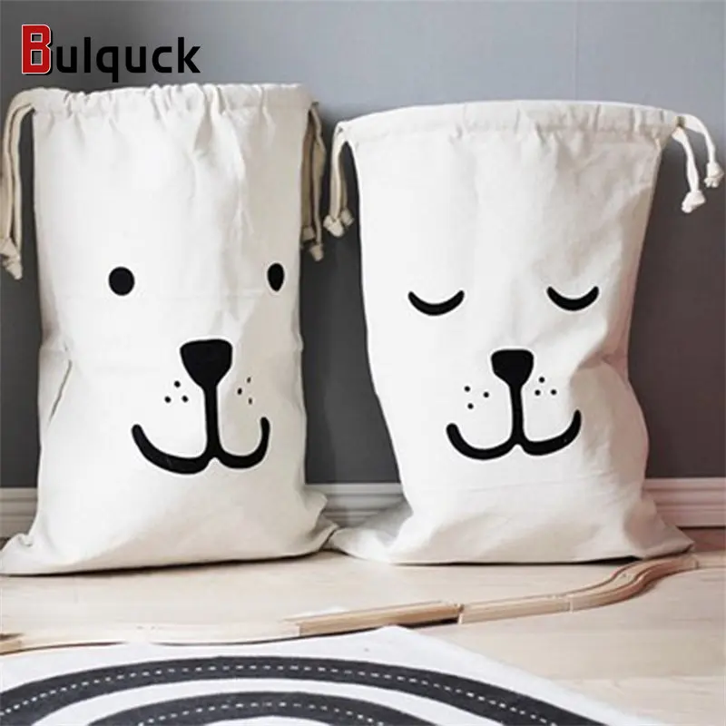 Bear Face Letter Shaped Storage Bag for Children Toys Clothes Large Capacity Canvas Home Organizer Pouch Drawstring Bag 48*68cm
Bear Face Letter Shaped Storage Bag for Children Toys Clothes Large Capacity Canvas Home Organizer Pouch Drawstring Bag 48*68cm