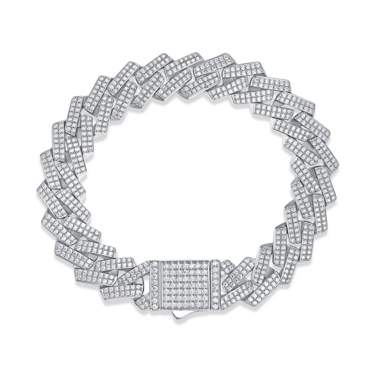 Full Moissanite Cuban Bracelet for Men Teen 100% 925 Silver Round Cut Diamond Hip Hop Link Chain Bangle Luxury Fine Jewelry Gift
Full Moissanite Cuban Bracelet for Men Teen 100% 925 Silver Round Cut Diamond Hip Hop Link Chain Bangle Luxury Fine Jewelry Gift