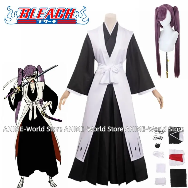 

Anime Bleach Saito Furofushi Cosplay Women Costume Roleplay Fantasia Halloween Carnival Clothes For Female Disguise Role Playing