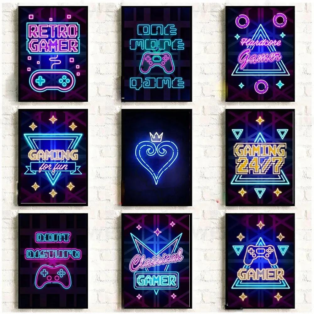 Gamer Activities Text Quote Neon Light Art Poster Gaming Dont Disturb Canvas Painting Modern Wall Picture Living Room Home Decor
Gamer Activities Text Quote Neon Light Art Poster Gaming Dont Disturb Canvas Painting Modern Wall Picture Living Room Home Decor