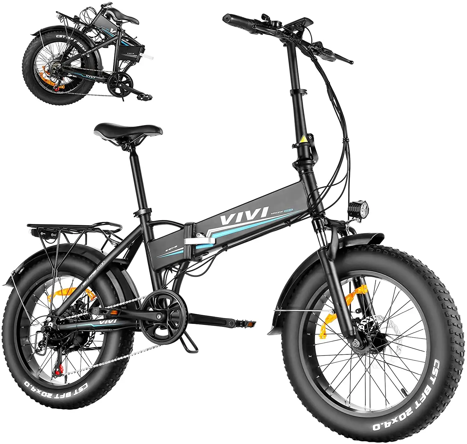 Adult E-bike Bicycle Electric Commuter Mountain Bike Dual Disc Brakes Fat Tire 7 Speeds 48V/10.4Ah Lithium Ion Battery
Adult E-bike Bicycle Electric Commuter Mountain Bike Dual Disc Brakes Fat Tire 7 Speeds 48V/10.4Ah Lithium Ion Battery