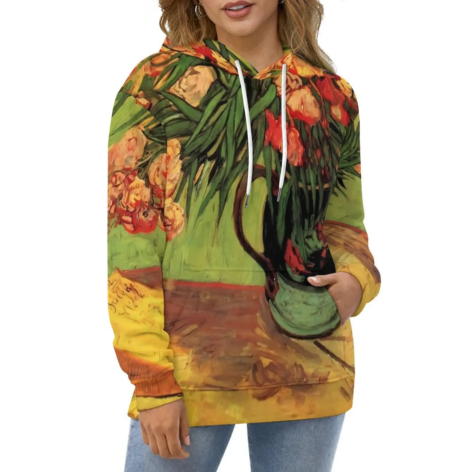 Van Gogh Hoodies Oleanders and Books Streetwear Casual Hoodie Long Sleeve Retro Design Hooded Sweatshirts Big Size 5XL 6XL
Van Gogh Hoodies Oleanders and Books Streetwear Casual Hoodie Long Sleeve Retro Design Hooded Sweatshirts Big Size 5XL 6XL