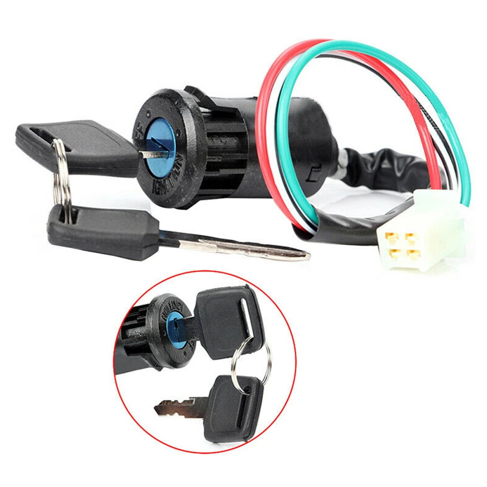 Motorcycle Ignition Barrel Switch Scooter 2 Key 4 Wire Accessories FOR Quad Dirt Bike Plastic Universal Durable
Motorcycle Ignition Barrel Switch Scooter 2 Key 4 Wire Accessories FOR Quad Dirt Bike Plastic Universal Durable