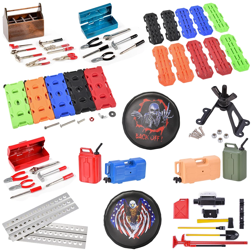 RC Car Simulated Decorations Tool Accessories for 1:10 RC Crawler Traxxas TRX4 TRX6 Axial SCX10 90046 AXI03007 Redcat MST
RC Car Simulated Decorations Tool Accessories for 1:10 RC Crawler Traxxas TRX4 TRX6 Axial SCX10 90046 AXI03007 Redcat MST