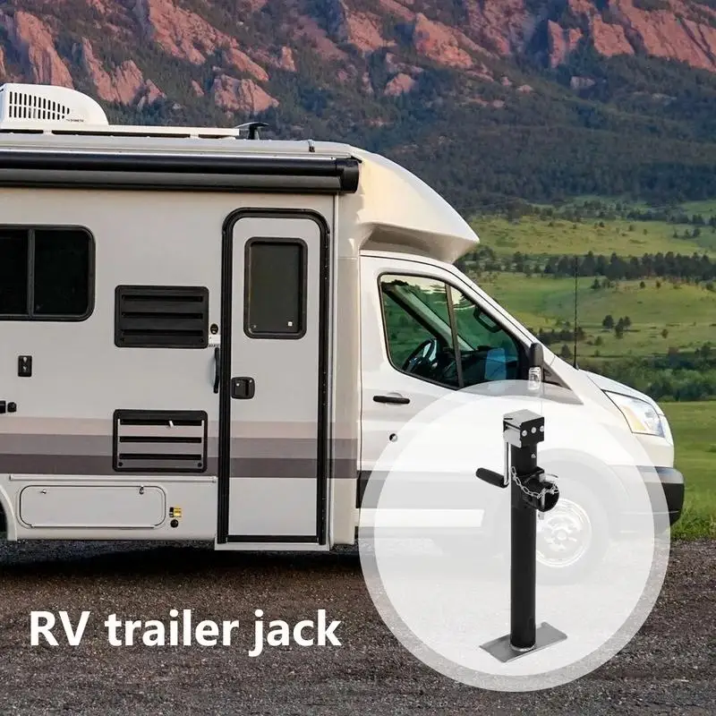 Trailer Jack Bolt On 10 Inch Top-Wind Vertical Travel Camper Jack RV Trailer Jack Trailer Flat Jack Stand Foot Support For Travl
Trailer Jack Bolt On 10 Inch Top-Wind Vertical Travel Camper Jack RV Trailer Jack Trailer Flat Jack Stand Foot Support For Travl