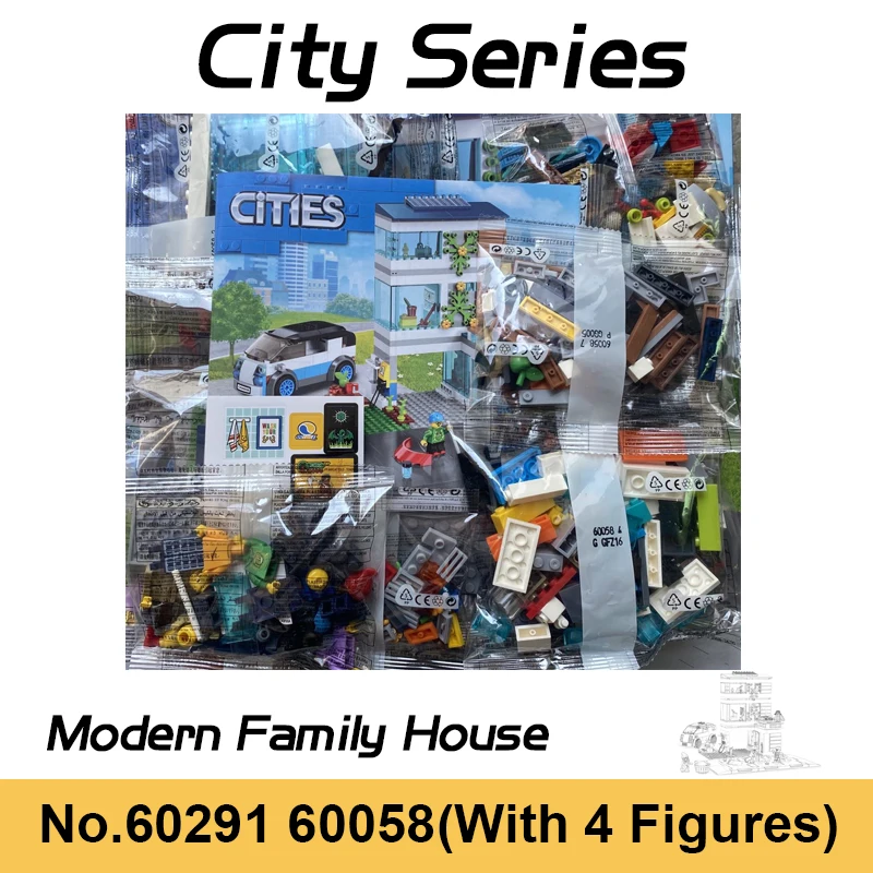 410pcs City Series Modern Family House Building Blocks Electric Car Villa Labrador Dog Bricks Toys For Children Boy Gifts 60291
410pcs City Series Modern Family House Building Blocks Electric Car Villa Labrador Dog Bricks Toys For Children Boy Gifts 60291