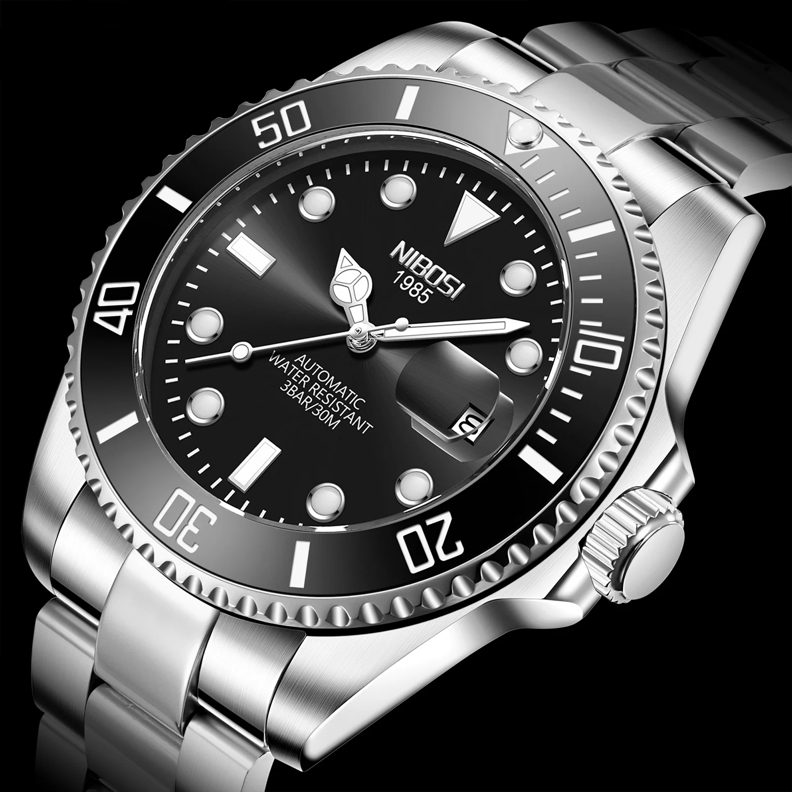 NIBOSI 2023 New Automatic Watch for Men Luminous Sports Diving Date Luxury Brand Mechanical Watches Reloj Hombre Wristwatches
NIBOSI 2023 New Automatic Watch for Men Luminous Sports Diving Date Luxury Brand Mechanical Watches Reloj Hombre Wristwatches