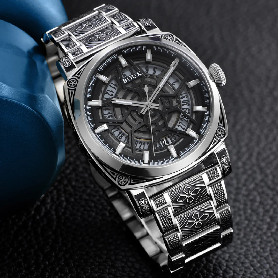 Business Men Skeleton Automatic Mechanical Watch Seagull ST2557 Movement Pilots Men's Wristwatches Sport Luminous Sapphire Clock
Business Men Skeleton Automatic Mechanical Watch Seagull ST2557 Movement Pilots Men's Wristwatches Sport Luminous Sapphire Clock