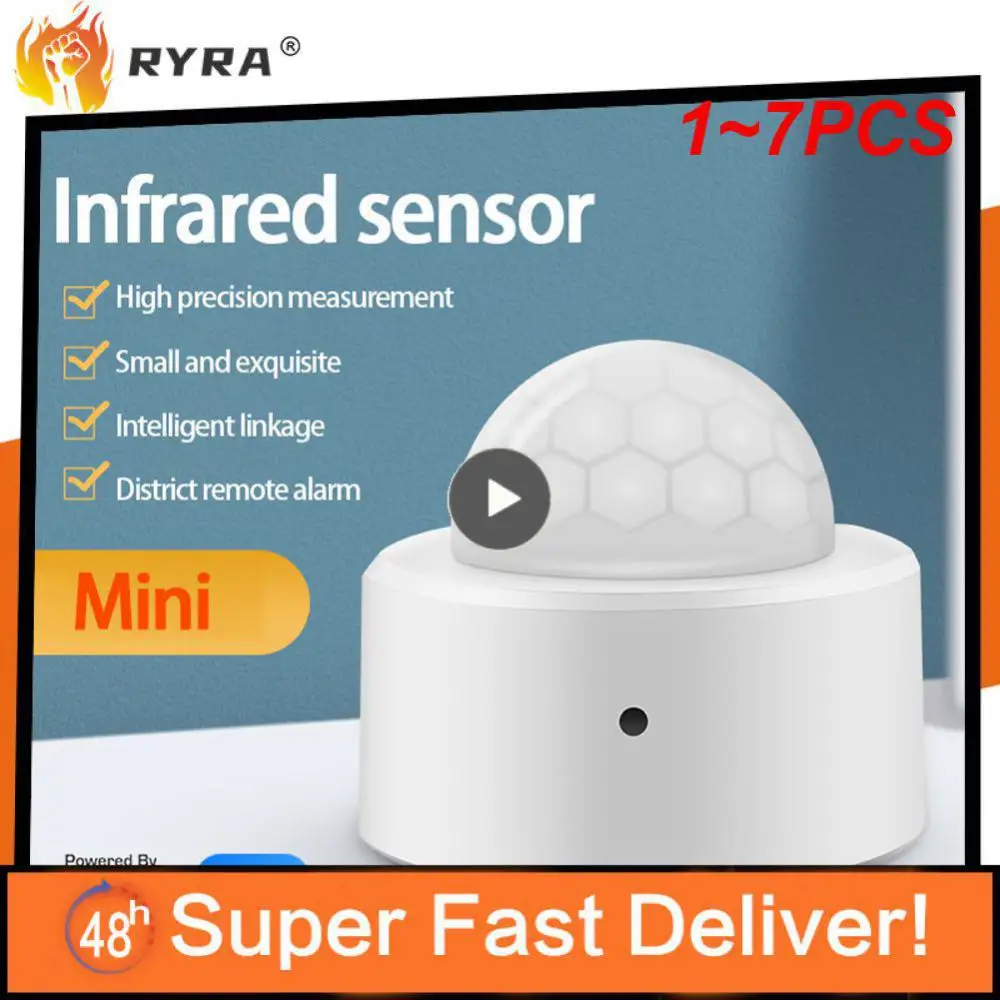 1~7PCS Tuya Zigbee Human Motion Sensor Smart Home PIR Motion Sensor Detector Security Smart Life Works With Alexa Google Home
1~7PCS Tuya Zigbee Human Motion Sensor Smart Home PIR Motion Sensor Detector Security Smart Life Works With Alexa Google Home