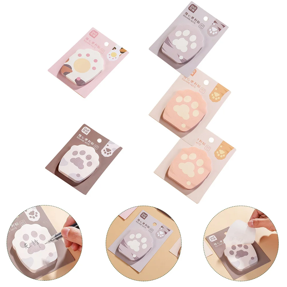 5pcs Office Self-adhesive Stickers Smooth Writing Stick Notes Recording Stickers
5pcs Office Self-adhesive Stickers Smooth Writing Stick Notes Recording Stickers