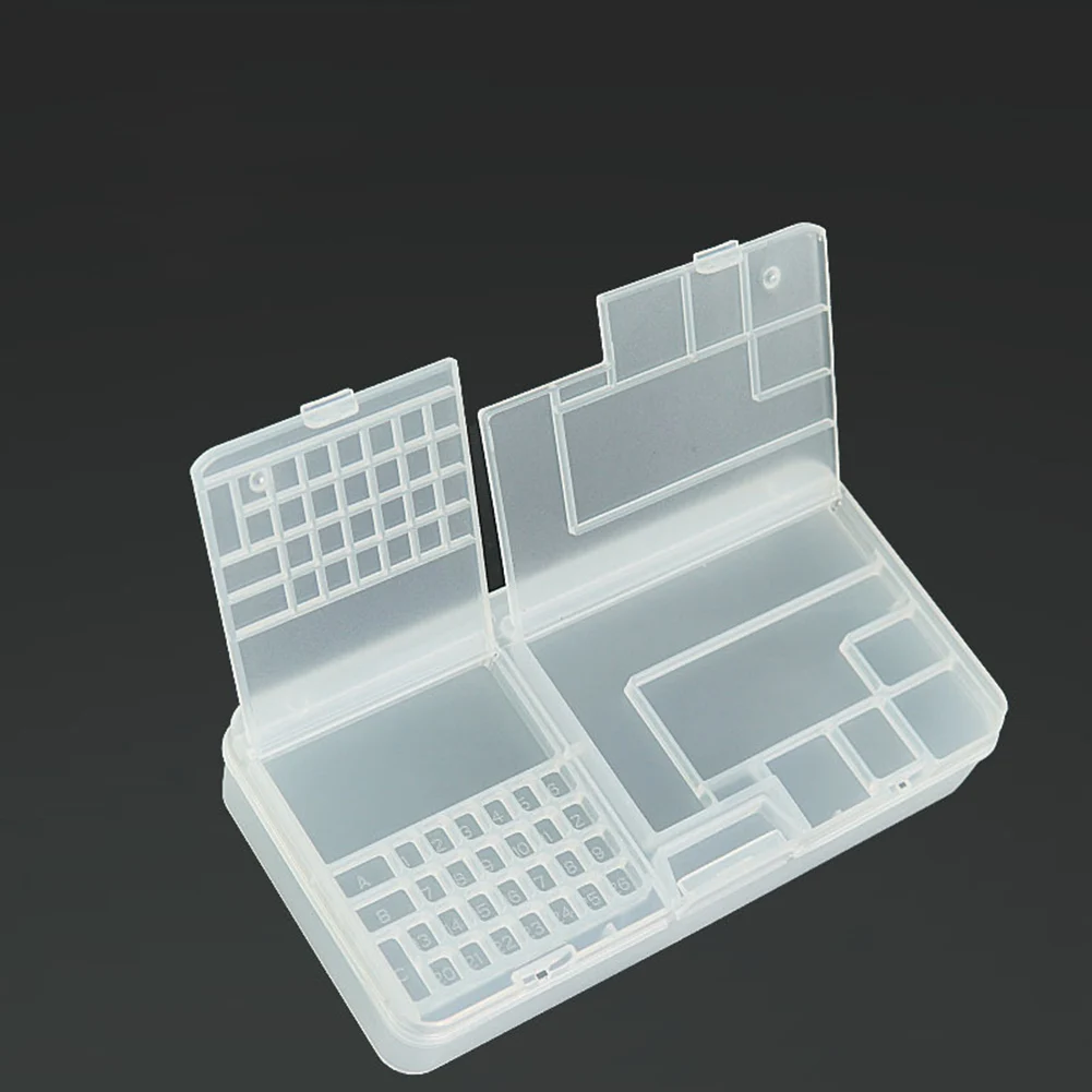 Transparent Rectangle Plastic Storage Box Screw Holder Case Organizer Container For Storing Screws Components Beads Storage Tool
Transparent Rectangle Plastic Storage Box Screw Holder Case Organizer Container For Storing Screws Components Beads Storage Tool