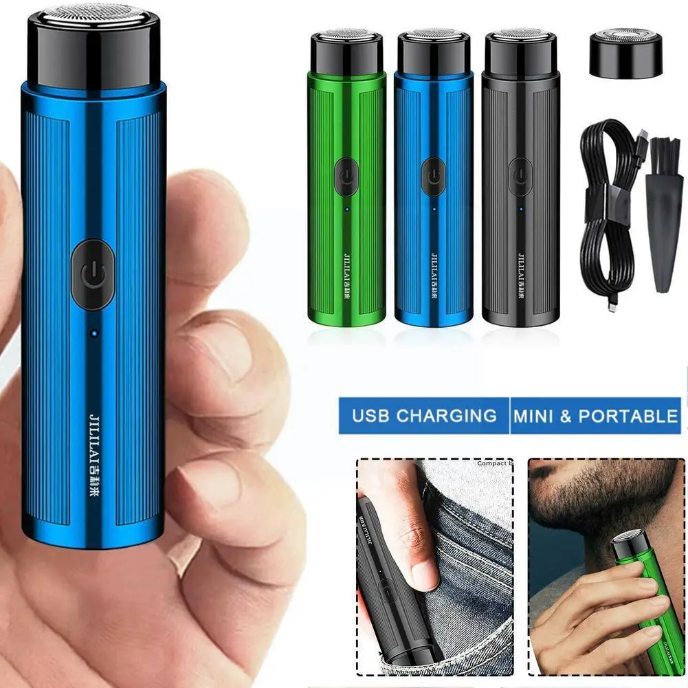 Portable Mini Electric Shaver Washable Beard Trimmer Shaver Men Travel Usb Full Face Shave Body L4q1
Portable Mini Electric Shaver Washable Beard Trimmer Shaver Men Travel Usb Full Face Shave Body L4q1