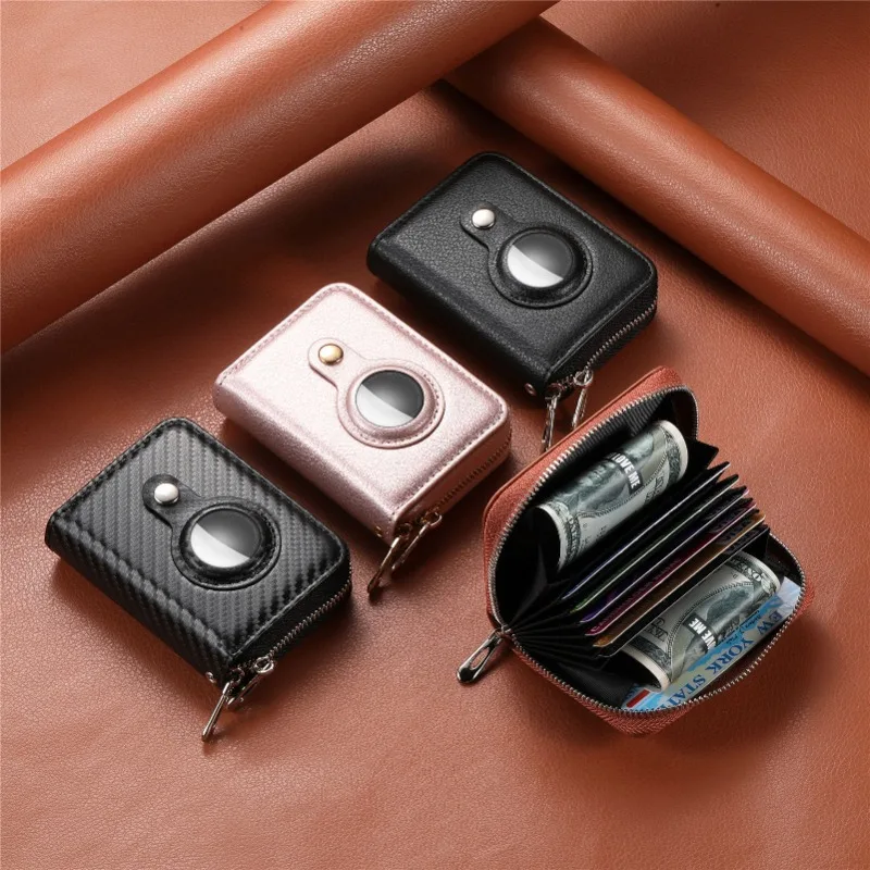 PU Leather Organ Card Bag RFID Double Zipper Wallet Cover Carbon Fiber Card Holder with Airtag Cover Photocard Holder
PU Leather Organ Card Bag RFID Double Zipper Wallet Cover Carbon Fiber Card Holder with Airtag Cover Photocard Holder