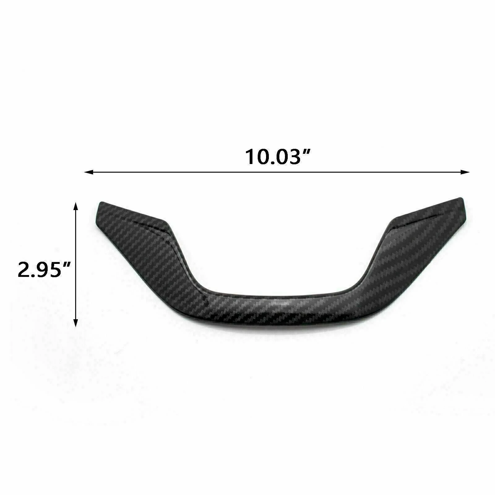 2Pcs Black Auto Car Carbon Fiber Style Steering Wheel Frame Protector Cover Trim for HONDA ACCORD 2018 2019
2Pcs Black Auto Car Carbon Fiber Style Steering Wheel Frame Protector Cover Trim for HONDA ACCORD 2018 2019
