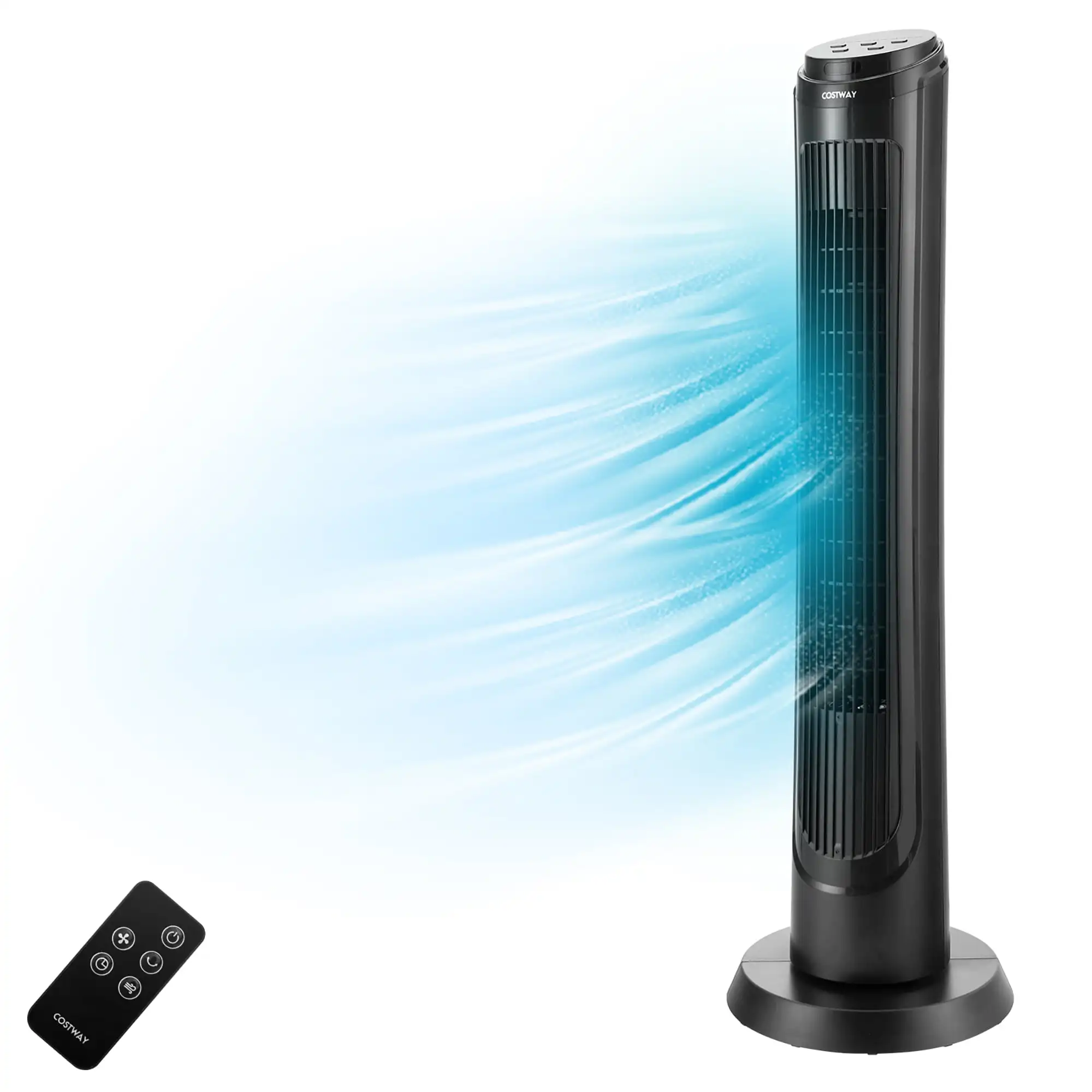 40''Tower Fan with Remote 75 Degree Oscillating Fan w/ 3 Wind Modes & 4 Wind Speeds
40''Tower Fan with Remote 75 Degree Oscillating Fan w/ 3 Wind Modes & 4 Wind Speeds