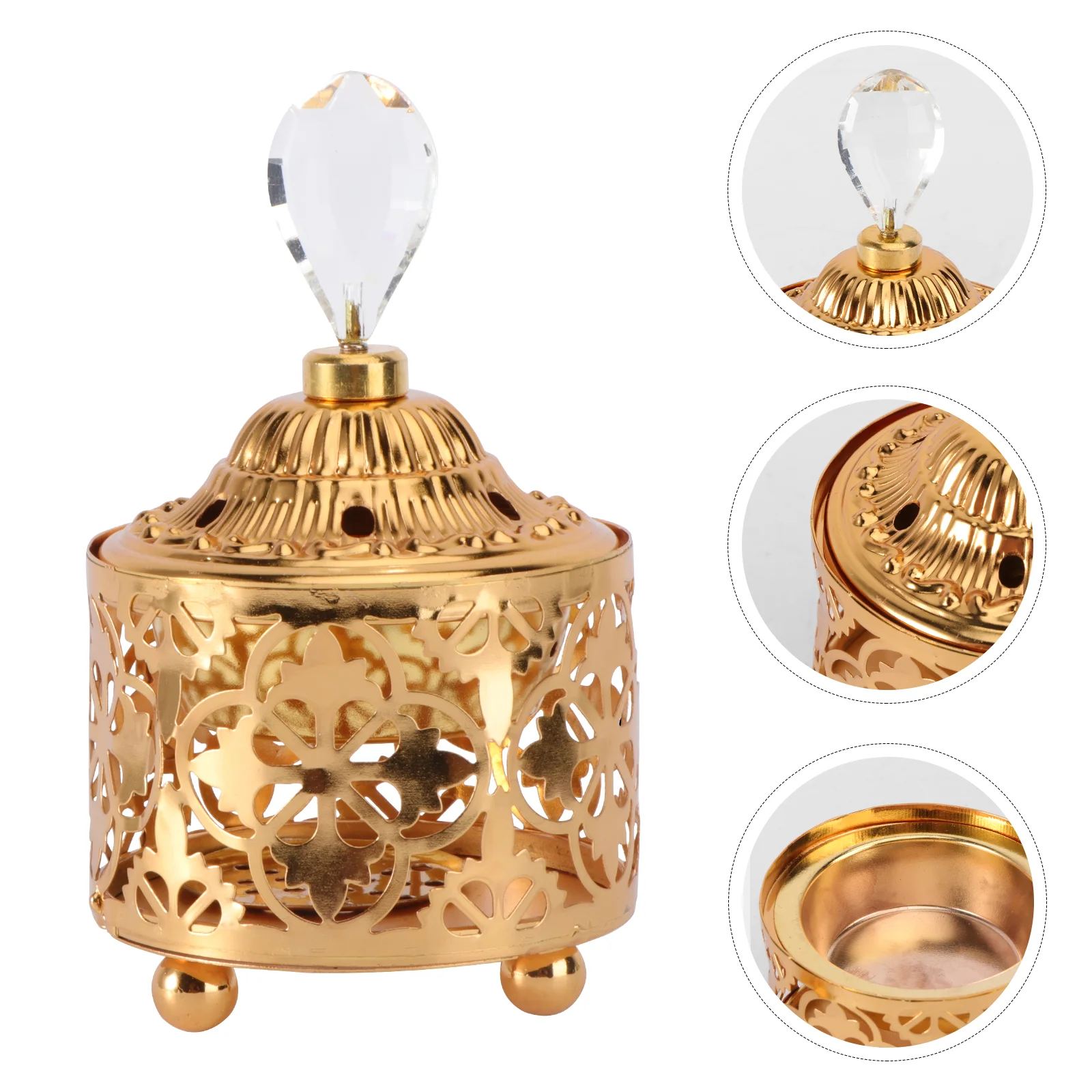 Burner Home Décor Aromatherapy Ornament Lace Stick Holder Metal Fragrance Diffuse
Burner Home Décor Aromatherapy Ornament Lace Stick Holder Metal Fragrance Diffuse