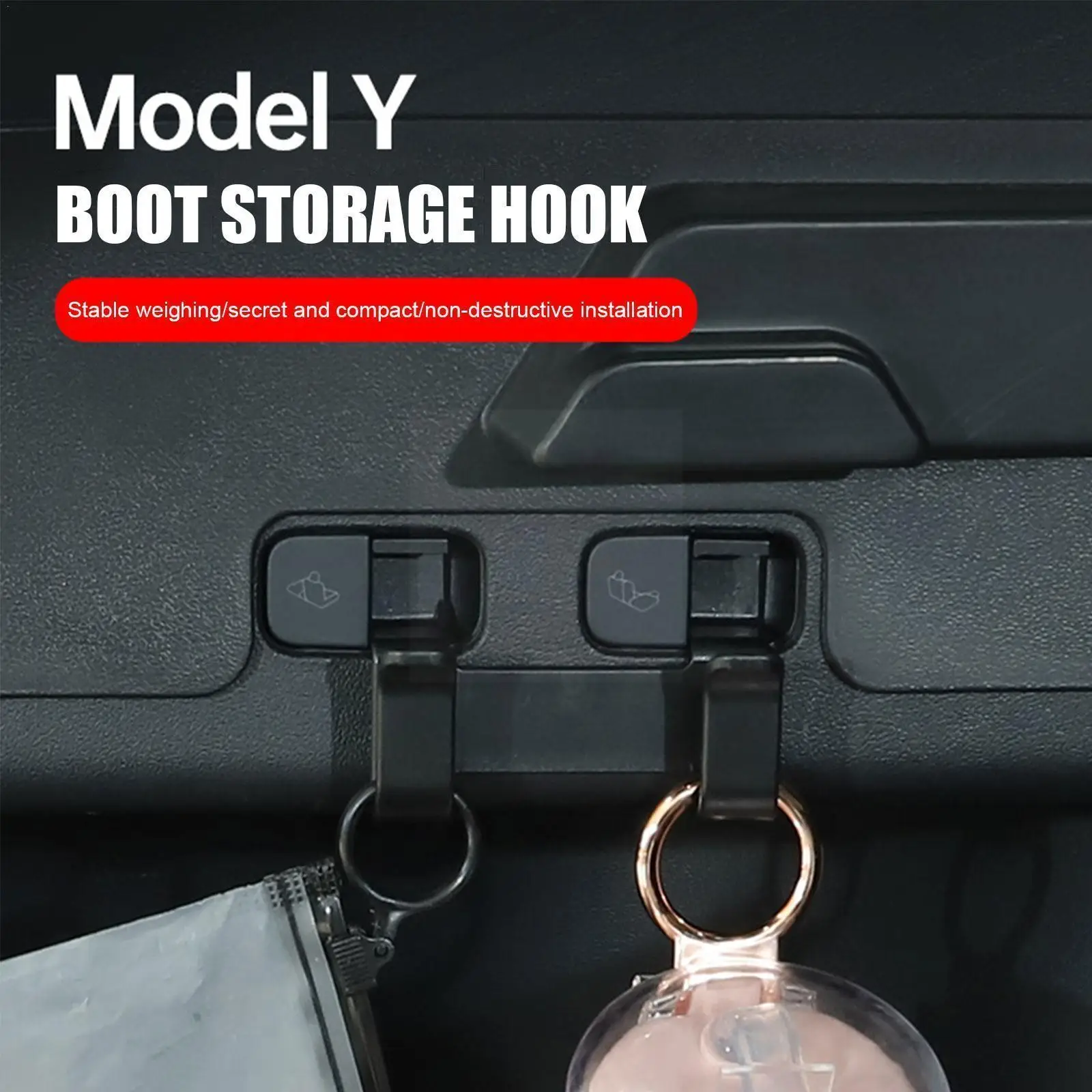 for Tesla Model Y Rear Trunk Hook Storage Holder For Luggage Bag Umbrella Hanger ABS Hooks Model Y 2023 Interior Accessorie M0Y2
for Tesla Model Y Rear Trunk Hook Storage Holder For Luggage Bag Umbrella Hanger ABS Hooks Model Y 2023 Interior Accessorie M0Y2