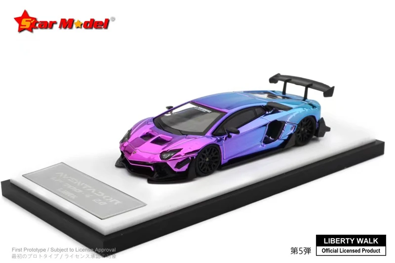 Звездная модель 1:64 LBWK LB, планшетофон, хром, фиолетовый, синий, литой коллекция моделей автомобилей, миниатюрная
Звездная модель 1:64 LBWK LB, планшетофон, хром, фиолетовый, синий, литой коллекция моделей автомобилей, миниатюрная