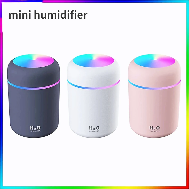 Air Humidifier Portable 300ml Electric Aroma Oil Diffuser USB Cool Mist Sprayer with Colorful Night Light for Home Car Diffuser
Air Humidifier Portable 300ml Electric Aroma Oil Diffuser USB Cool Mist Sprayer with Colorful Night Light for Home Car Diffuser