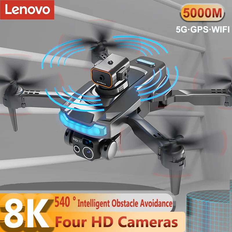 Lenovo P15 Drone 8K HD Four Cameras 540 ° Intelligent Obstacle Avoidance GPS Brushless Remote Control Aircraft Endurance 5000m
Lenovo P15 Drone 8K HD Four Cameras 540 ° Intelligent Obstacle Avoidance GPS Brushless Remote Control Aircraft Endurance 5000m