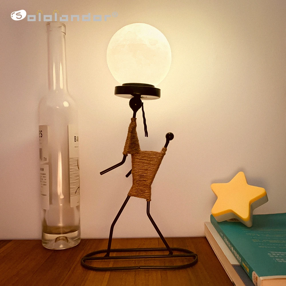 Metal Human Figurines Night Lights Light 3D Print Led Moon Bedroom Sleep Light Soft Light Desk Lamp Room Ornaments Dropshipping
Metal Human Figurines Night Lights Light 3D Print Led Moon Bedroom Sleep Light Soft Light Desk Lamp Room Ornaments Dropshipping