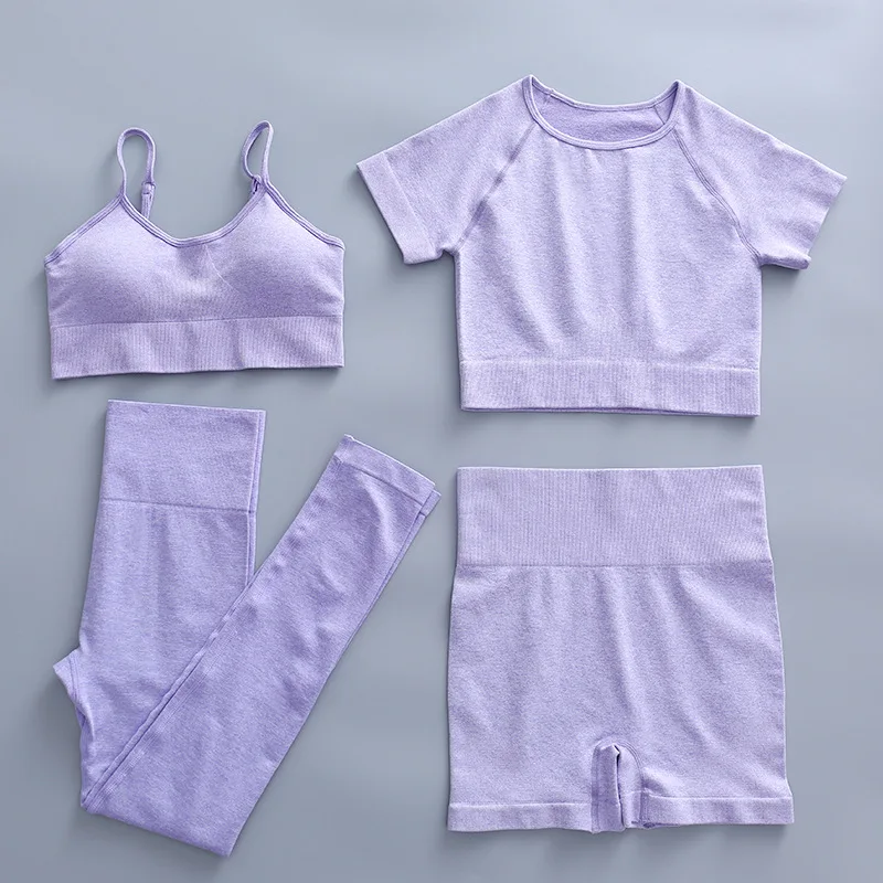 Seamless Yoga Set Women Short Sleeve Crop Top Yoga Shirts Gym Running Workout Leggings Sport Shorts Fitness Clothing Yoga Suit
Seamless Yoga Set Women Short Sleeve Crop Top Yoga Shirts Gym Running Workout Leggings Sport Shorts Fitness Clothing Yoga Suit