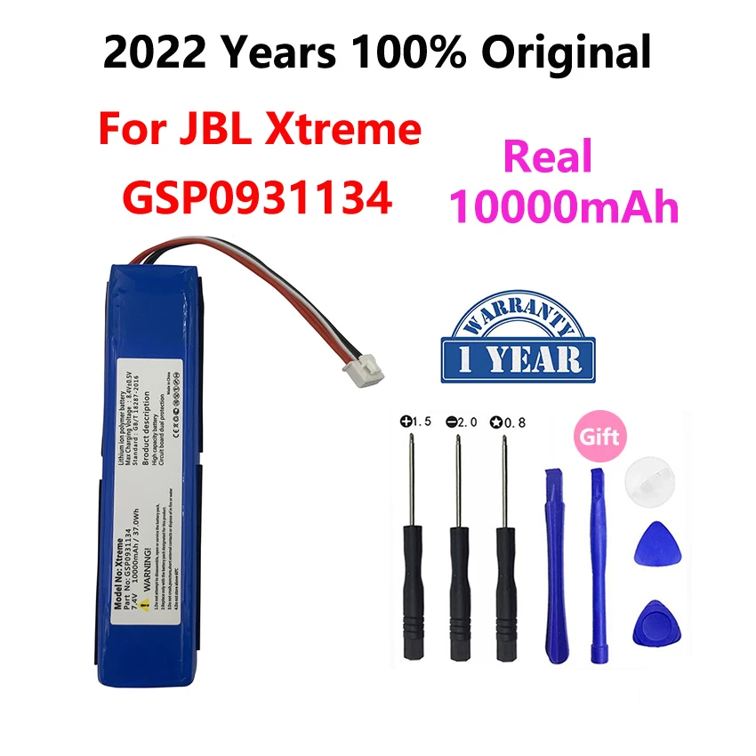 100% Оригинальный 10000 мАч Запасной Аккумулятор 7,4 В для JBL Xtreme / Xtreme 1 / Xtreme1 комплект динамиков GSP0931134 батарея
100% Оригинальный 10000 мАч Запасной Аккумулятор 7,4 В для JBL Xtreme / Xtreme 1 / Xtreme1 комплект динамиков GSP0931134 батарея