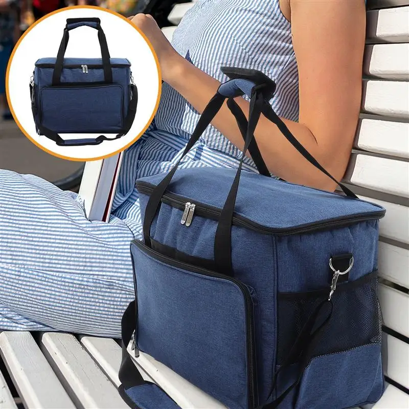 Portable Sewing Machine Storage Bag Oxford Fabric Storage Pouch for Small Sewing Machine
Portable Sewing Machine Storage Bag Oxford Fabric Storage Pouch for Small Sewing Machine
