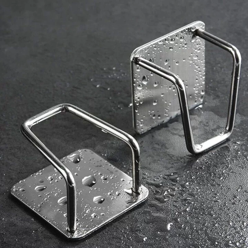 1/2/3Pcs Kitchen Stainless Steel Sink Sponges Kitchen Wall Hooks Accessories Storage Organizer Holder Adhesive Drain Drying Rack
1/2/3Pcs Kitchen Stainless Steel Sink Sponges Kitchen Wall Hooks Accessories Storage Organizer Holder Adhesive Drain Drying Rack