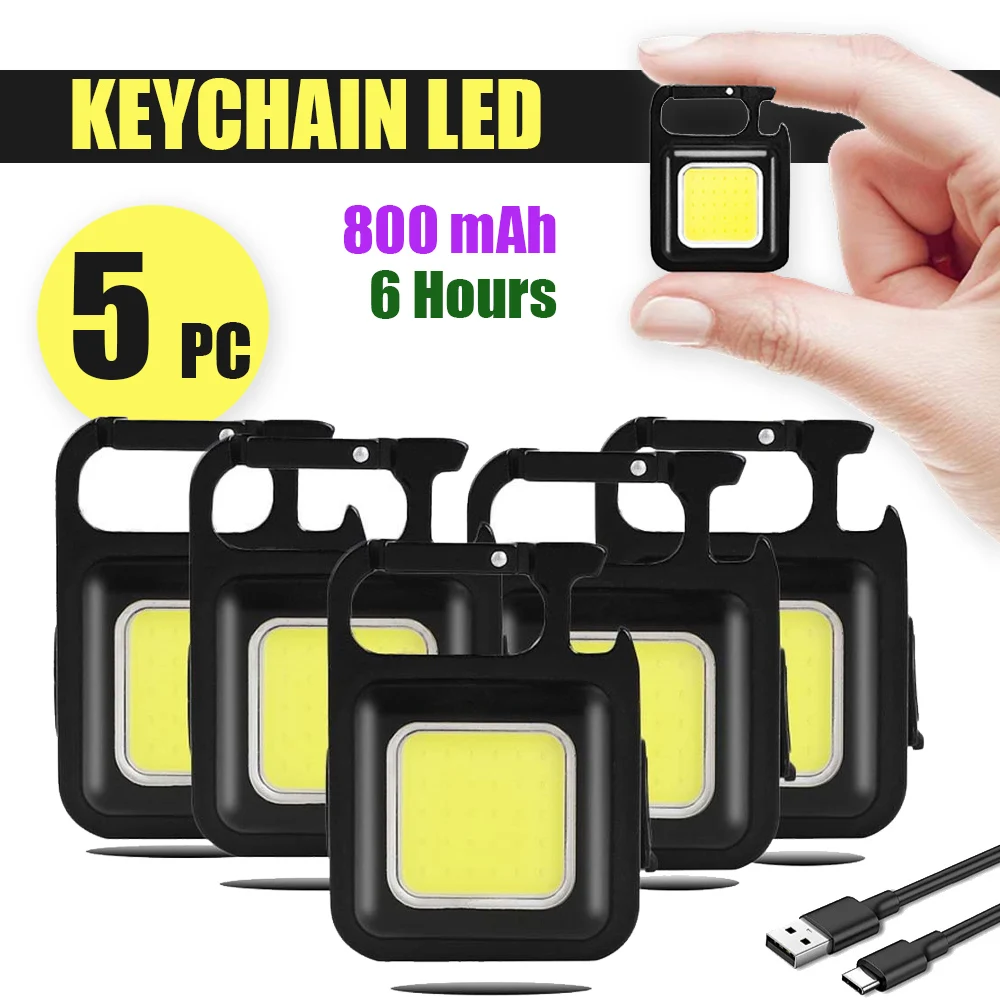 COB Lantern Mutifuction Portable Flashlight Keychain Emergency Work Light Outdorr Camping Fishing LED Light Bottle Opener
COB Lantern Mutifuction Portable Flashlight Keychain Emergency Work Light Outdorr Camping Fishing LED Light Bottle Opener