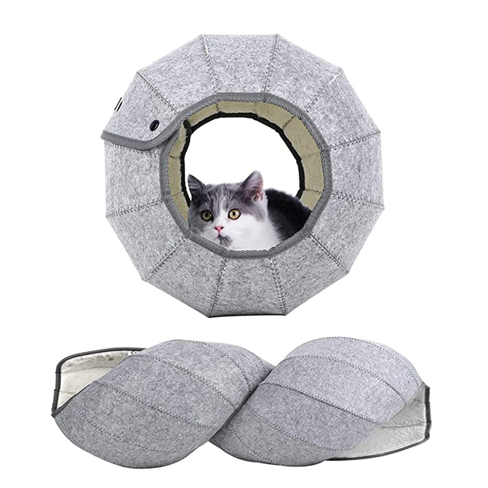 Cat cave bed folding pet apartment cat tunnel indoor interactive cave bed cute pet accessories watermelon bug shape cat house
Cat cave bed folding pet apartment cat tunnel indoor interactive cave bed cute pet accessories watermelon bug shape cat house