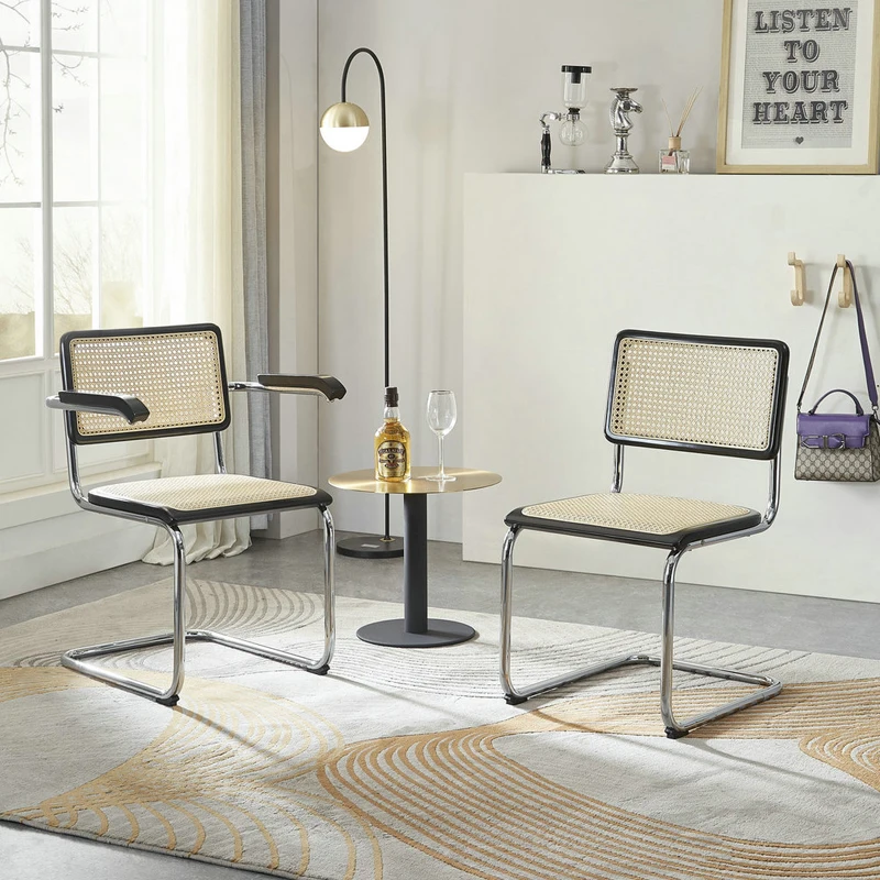 Online celebrity luxury dining chair ins chair ancient rattan makeup chair minimalist modern home balcony leisure backrest chair
Online celebrity luxury dining chair ins chair ancient rattan makeup chair minimalist modern home balcony leisure backrest chair