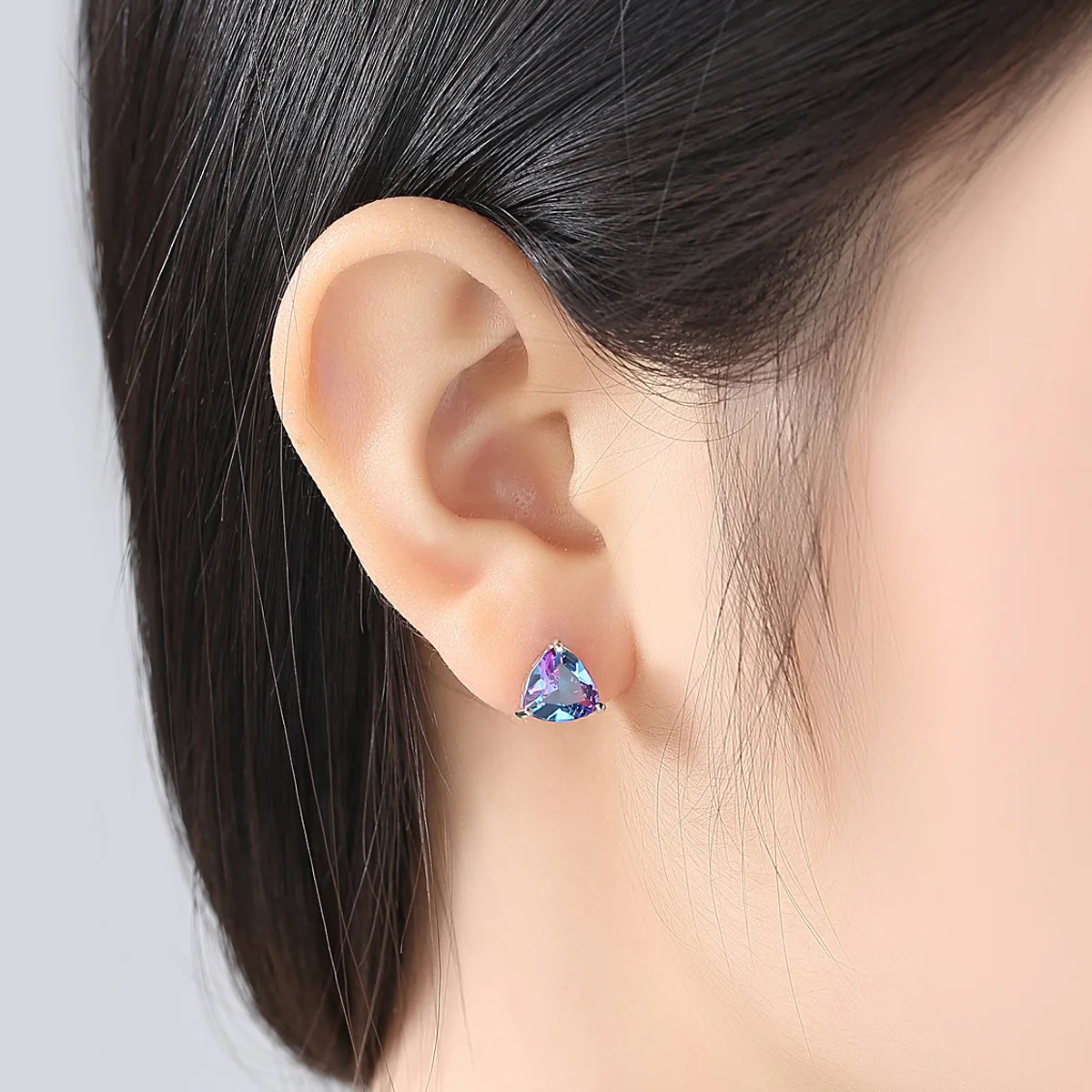 MeiBaPJ Heart Stud Earrings Real 925 Silver Ear Studs Fine Charm Jewelry for Women
MeiBaPJ Heart Stud Earrings Real 925 Silver Ear Studs Fine Charm Jewelry for Women