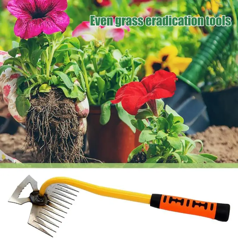Stainless Steel Weeder High Quality Bending Weeding Tool With Long Handle Manual Vertical Digging Weed Remover For Farm Garden
Stainless Steel Weeder High Quality Bending Weeding Tool With Long Handle Manual Vertical Digging Weed Remover For Farm Garden