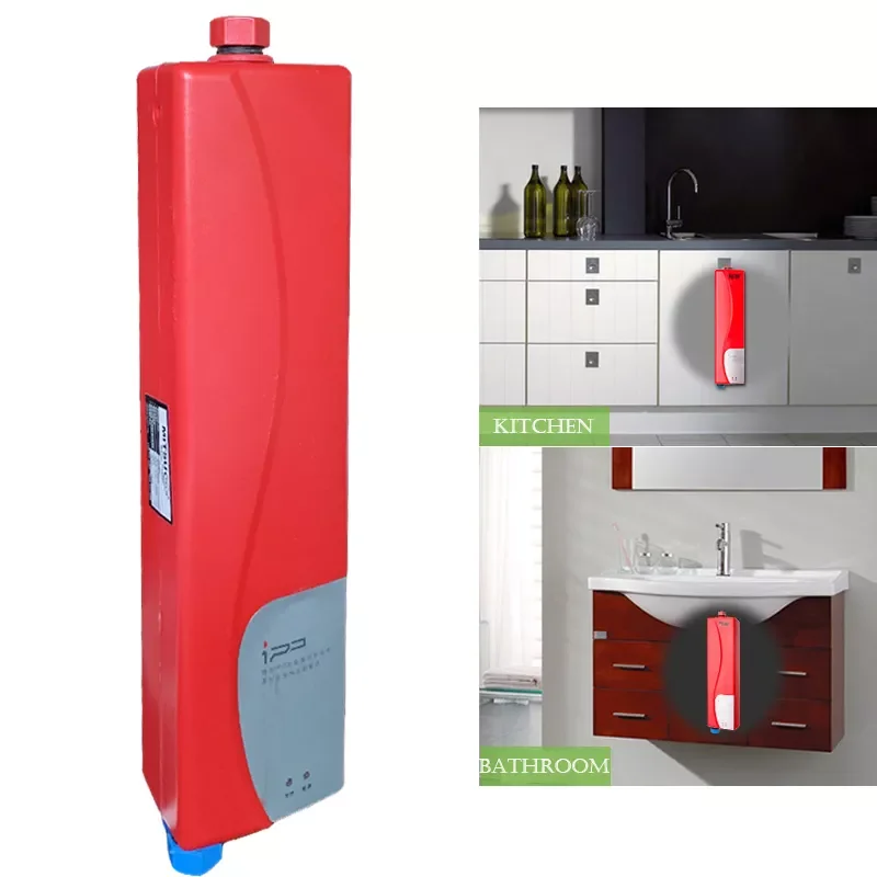 instantaneous faucet Water Heater Instant Shower Electric Water Heater for Kitchen Bathroom Practical Double Shell Water Heating
instantaneous faucet Water Heater Instant Shower Electric Water Heater for Kitchen Bathroom Practical Double Shell Water Heating