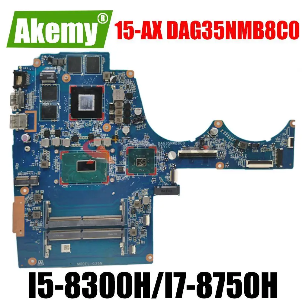 For HP OMEN 15-AX Laptop Motherboard With I5-8300H I7-8750H CPU GTX1050 2GB GPU L30704-601 L30703-001 DAG35NMB8C0 MB
For HP OMEN 15-AX Laptop Motherboard With I5-8300H I7-8750H CPU GTX1050 2GB GPU L30704-601 L30703-001 DAG35NMB8C0 MB