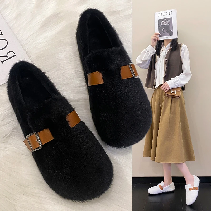 Shoes Woman 2022 Casual Female Sneakers Shallow Mouth Black Flats Round Toe Modis Loafers Fur Slip-on New Moccasin Winter Cute S
Shoes Woman 2022 Casual Female Sneakers Shallow Mouth Black Flats Round Toe Modis Loafers Fur Slip-on New Moccasin Winter Cute S