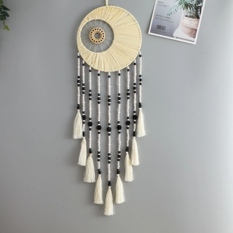 Macrame Dream Catcher Large Boho Wall Hanging Decoration Hand-woven Dreamcatchers with Tassels Ornaments for Bedroom
Macrame Dream Catcher Large Boho Wall Hanging Decoration Hand-woven Dreamcatchers with Tassels Ornaments for Bedroom
